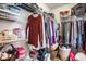 Walk-in closet with wire shelving and ample storage space for organizing clothes and accessories at 2357 Central Ave, Indianapolis, IN 46205