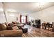 Inviting living room features ample seating, modern flooring, and neutral color scheme at 2357 Central Ave, Indianapolis, IN 46205