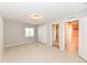 Bedroom features neutral paint, carpet flooring, and ensuite bathroom and closet at 2564 Tangleridge Ln, Brownsburg, IN 46112