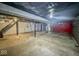 Spacious unfinished basement featuring concrete flooring at 3829 N Temple Ave, Indianapolis, IN 46205