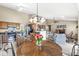 Open-concept kitchen with a center island, stainless steel appliances, and easy access to the living area at 4947 Cherryhill Ct, Indianapolis, IN 46254