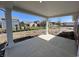 Cozy covered patio offering a relaxing space to enjoy the outdoors with a nice view of the community at 5147 Gerhing Dr, Indianapolis, IN 46239