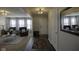Inviting living room with an open layout, neutral paint, and lots of natural light at 5810 Grand Ave, Plainfield, IN 46168