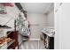 Walk-in closet with ample shelving and hanging space and a built-in dresser for storage at 6504 W May Apple Dr, McCordsville, IN 46055