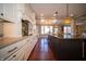 Beautiful kitchen with white cabinetry, granite countertops, and a spacious layout for cooking at 10120 Fox Trce, Zionsville, IN 46077