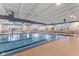 Bright indoor pool with marked lanes and ample natural light, a great amenity for residents to enjoy at 12819 Bardolino Dr, Fishers, IN 46037