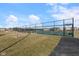 Well-maintained tennis courts with a fenced enclosure, offering a great recreational amenity at 12819 Bardolino Dr, Fishers, IN 46037