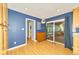 Eat-in kitchen with a sliding glass door and access to the laundry room at 13060 Wembly Cir, Carmel, IN 46033