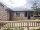 Spacious back deck area for relaxing and entertaining guests in a brick home at 145 Goodnight Rd, Martinsville, IN 46151
