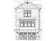 Two-story house elevation showcasing detailed window design, roofline, and double-door garage at 15407 Mystic Rock Dr, Carmel, IN 46033