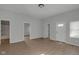 Bright living room featuring hardwood floors, neutral paint, and natural light at 2014 Barth Ave, Indianapolis, IN 46203