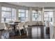 Bright and open living space with large windows and modern decor at 333 Massachusetts Ave # 801, Indianapolis, IN 46204