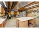 Spacious workshop with ample counter space, tools, and storage, perfect for hobbies and DIY projects at 3982 Abbotsford Dr, Westfield, IN 46074