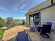 Outdoor patio with lake views, features outdoor furniture, and is ideal for enjoying the outdoors at 10297 Anees Ln, Fishers, IN 46040