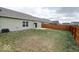A great backyard with a privacy fence, patio, and plenty of space for outdoor activities at 2452 Bristol Dr, Franklin, IN 46131