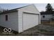 Single garage with gravel driveway at 305 Mohawk St, Anderson, IN 46012