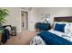 Bedroom with a view of an en suite bathroom, complete with stylish decor at 4619 Churchill Downs Cir, Greenwood, IN 46143