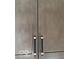 Close up of kitchen cabinet doors with modern hardware at 6641 Stone Pointe Way, Indianapolis, IN 46237