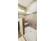 Walk-in shower with glass door and built in bench at 6641 Stone Pointe Way, Indianapolis, IN 46237