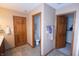 Bathroom including toilet, vanity and mirror, with tile floor at 1136 Meriman Dr, Greenwood, IN 46143
