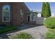 Backyard patio with access to the house and a fenced-in area, perfect for entertaining and outdoor dining at 1232 Severn Ct, Greenwood, IN 46142