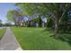 Exterior view of a home with a lush green lawn and mature landscaping at 1232 Severn Ct, Greenwood, IN 46142
