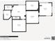 Detailed floor plan showcasing the layout of the home with labeled rooms and dimensions at 1640 Bellefontaine St, Indianapolis, IN 46202
