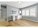 Bright kitchen with modern countertops, white cabinetry, and stainless steel faucet at 19 Parkview Ave, Indianapolis, IN 46201