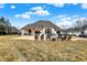 Expansive backyard featuring a large patio area with seating, ideal for outdoor gatherings at 2071 Eagle Trace Dr, Greenwood, IN 46143