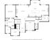 Main floor plan with kitchen, living room, primary bedroom suite, laundry, and access to the upper and lower levels at 2071 Eagle Trace Dr, Greenwood, IN 46143