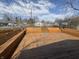 Large wooden deck offers plenty of room for outdoor activities at 401 E Ohio St, Fortville, IN 46040