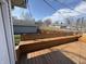 Spacious wooden deck, perfect for outdoor gatherings and relaxation at 401 E Ohio St, Fortville, IN 46040