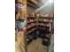 Pantry features storage shelves filled with spices and food items at 504 E Walnut St, Summitville, IN 46070