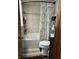 Bathroom with a shower and tub combo featuring a floral shower curtain at 720 Mount Rainier Dr, Indianapolis, IN 46217