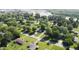 Neighborhood aerial view featuring tree-lined streets and well-maintained homes with spacious lawns at 1231 S Catherwood Ave, Indianapolis, IN 46203