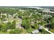 Neighborhood aerial view featuring tree-lined streets and well-maintained homes with spacious lawns at 1231 S Catherwood Ave, Indianapolis, IN 46203