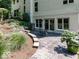 Outdoor patio with seating area and well-manicured landscaping at 12484 E 156Th St, Noblesville, IN 46060