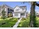 Charming two-story home with a well-manicured front yard and inviting curb appeal at 1842 Milburn St, Indianapolis, IN 46202