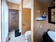 Cozy bathroom featuring a toilet and a shower, perfect for a compact space at 321 N Elder N Ave, Indianapolis, IN 46222