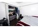 Bedroom featuring a spacious closet and ample storage space at 321 N Elder N Ave, Indianapolis, IN 46222