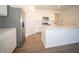 Modern kitchen with stainless steel appliances and a center island at 5146 Cartland Dr, Indianapolis, IN 46239