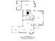 Detailed floor plan showcasing the layout of the main level, including bedrooms, baths, kitchen, and living spaces at 6842 Cardinal Dr, McCordsville, IN 46055