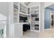 Second story office area with built in desk and bookshelves for organization at 6842 Cardinal Dr, McCordsville, IN 46055