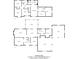 Floor plan shows both the first and second floors of the house layout at 7018 W Anton Way, New Palestine, IN 46163
