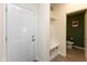 Mud room with access to powder room at 9208 Hawley Dr, Indianapolis, IN 46216