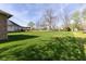 Expansive backyard with lush lawn perfect for outdoor activities at 11 Stratford Way, Danville, IN 46122