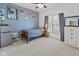 Cozy bedroom featuring a window and space for a desk and dresser at 11 Stratford Way, Danville, IN 46122