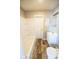 A standard bathroom with a tub, toilet, wood look flooring, and vanity sink at 1421 Shepard St, Indianapolis, IN 46221