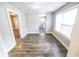 Inviting dining room featuring stylish flooring, neutral paint and natural light at 1421 Shepard St, Indianapolis, IN 46221
