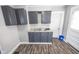 Functional kitchen with modern cabinets, durable countertops, and a practical design at 1421 Shepard St, Indianapolis, IN 46221